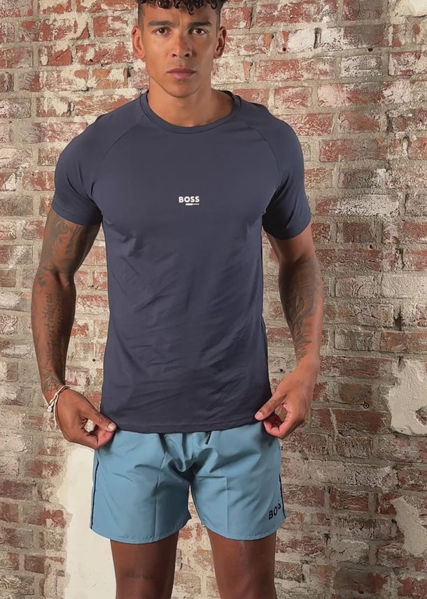 Hugo Boss T-shirts T-shirts rn slim fit - navy