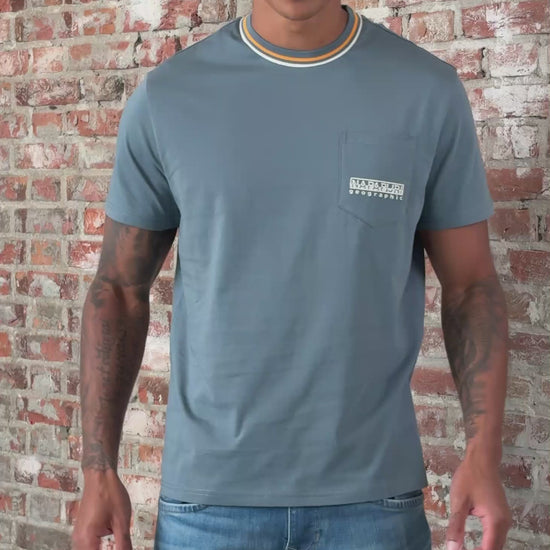 Napapijri T-shirts S murlo - stormy weat