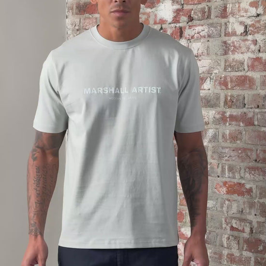 Marshall Artist T-shirts Coastal erosion t-shirt - dove grey