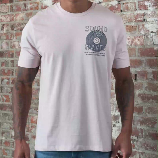 Ben Sherman T-shirts Ocean record - blush pink