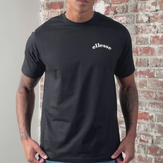 Ellesse T-shirts Courtside club tee - black