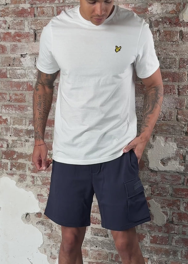 Napapijri Korte Broeken N box logo cargo - blu marine