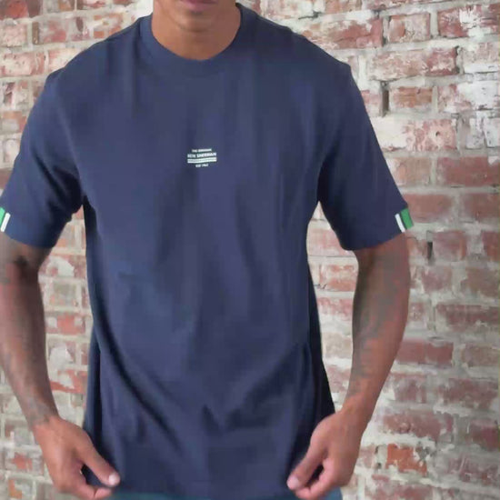 Ben Sherman T-shirts Tipped pique tee - dark navy