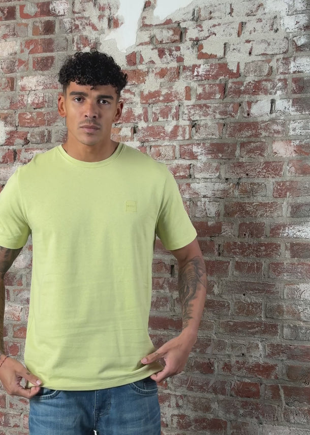 Hugo Boss T-shirts Tales - medium beige