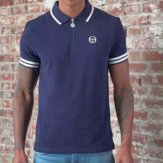 Sergio Tacchini Polo's New iceberg ps - maritime blue white