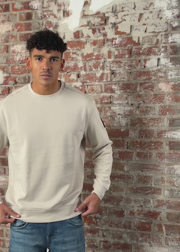 Weekend Offender Truien Thunder - cement