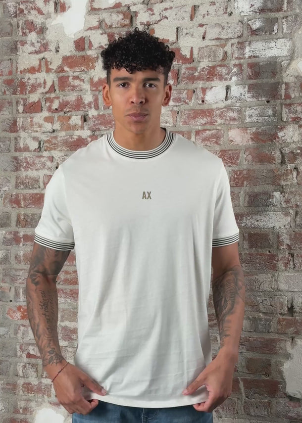 Armani Exchange T-shirts T-shirt - cream