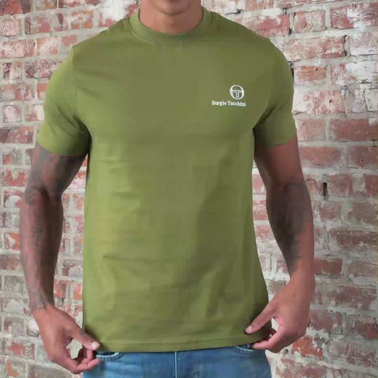 Sergio Tacchini T-shirts Felton tee - sphagnum