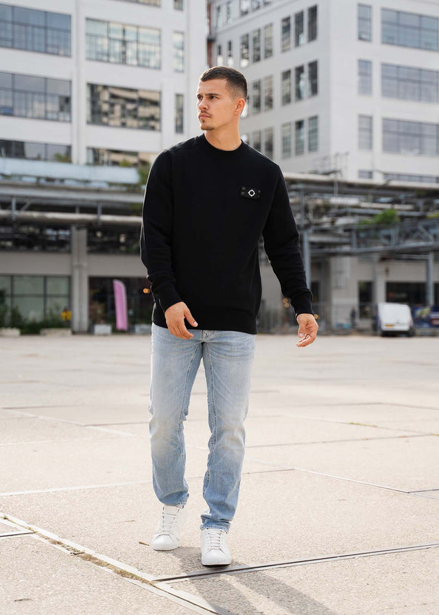 MA.Strum Truien Neo sweat - black