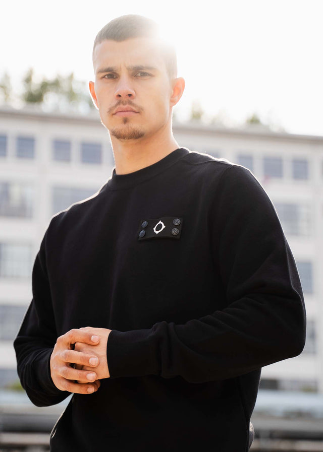 MA.Strum Truien Neo sweat - black
