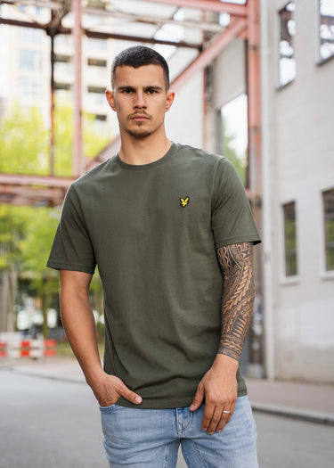 Lyle & Scott T-shirts Plain t-shirt - deep depths