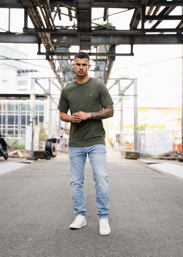 Lyle & Scott T-shirts Plain t-shirt - deep depths