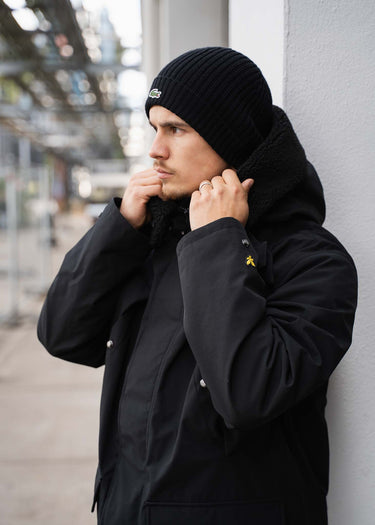 Lyle & Scott Jassen Cold weather parka - jet black