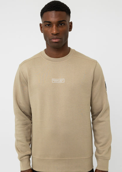 Marshall Artist Truien  Siren crewneck - stone 