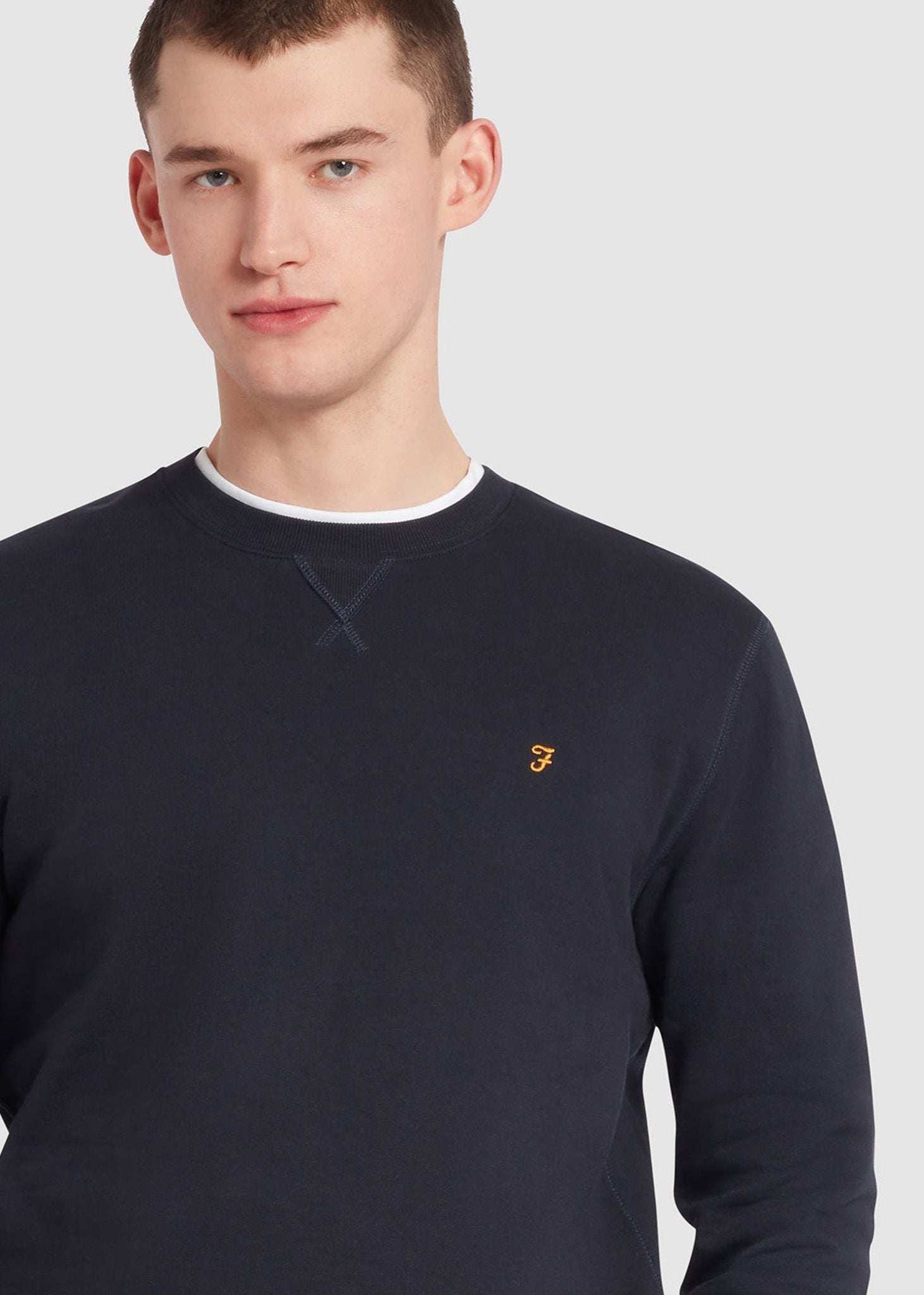 Farah Truien  Sweatshirt tim new crew - true navy 