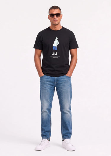 Weekend Offender T-shirts Drarga graphic tee - black