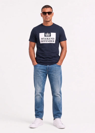 Weekend Offender T-shirts Prison t-shirt - navy