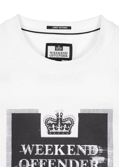 Weekend Offender T-shirts Bonpensiero - white