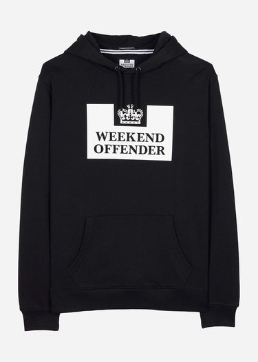 Weekend Offender Hoodies HM service - black