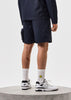 Weekend Offender Korte Broeken  Sunrise hills - navy 