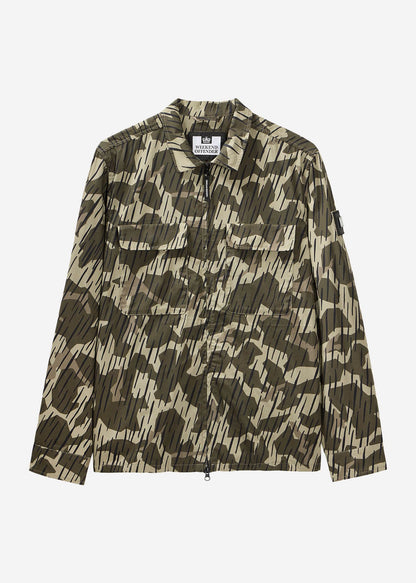 Weekend Offender Jassen  Waya camo - castle green rain camo 