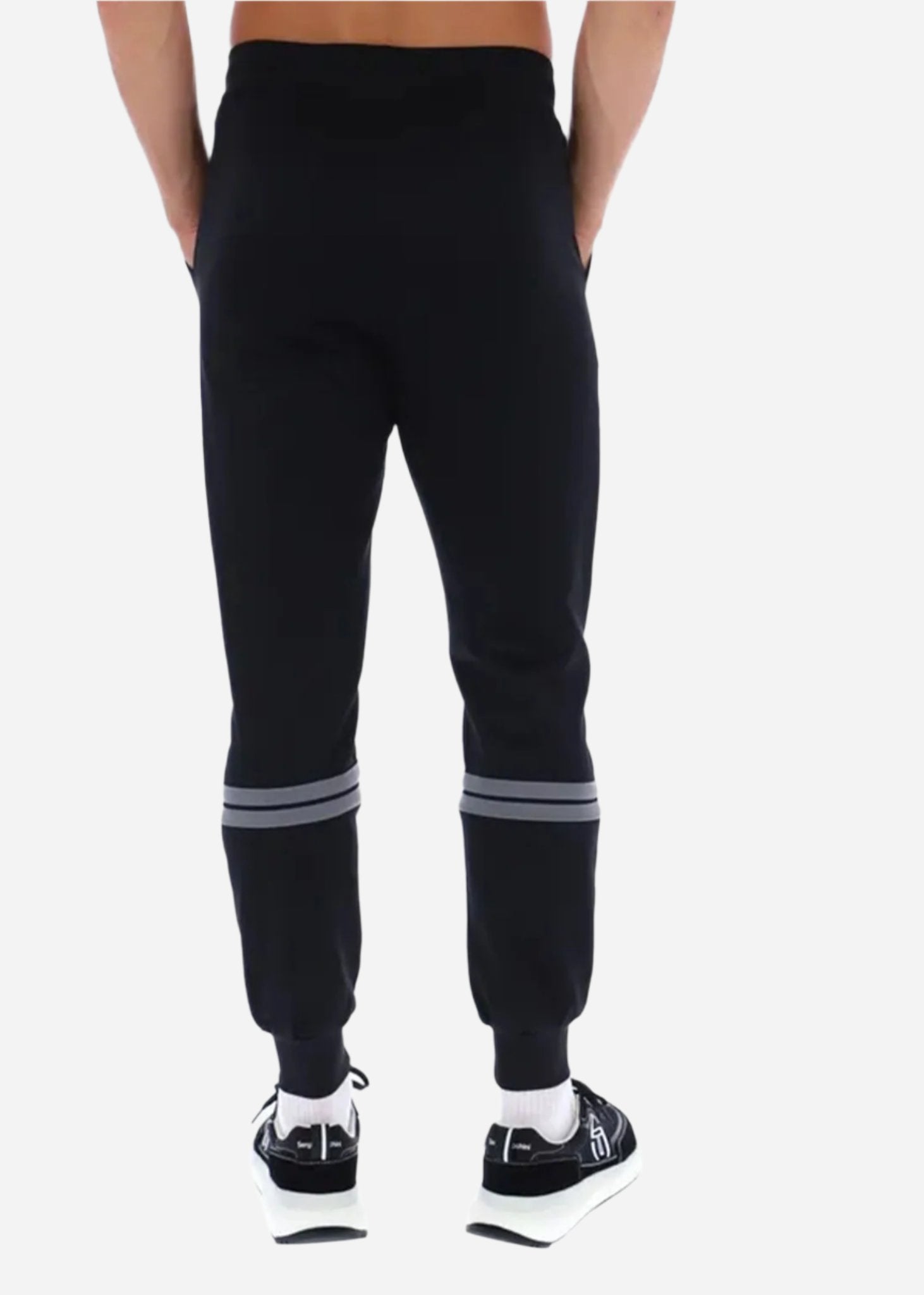 Sergio Tacchini Joggingbroeken Blow pants - black quiet shade