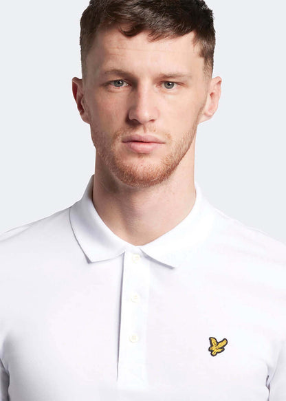 Lyle & Scott Polo's  Plain polo shirt - white 