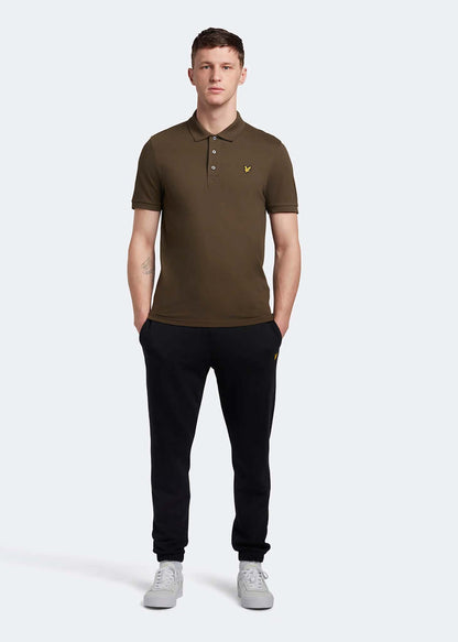 Lyle & Scott Polo's  Plain polo shirt - olive 