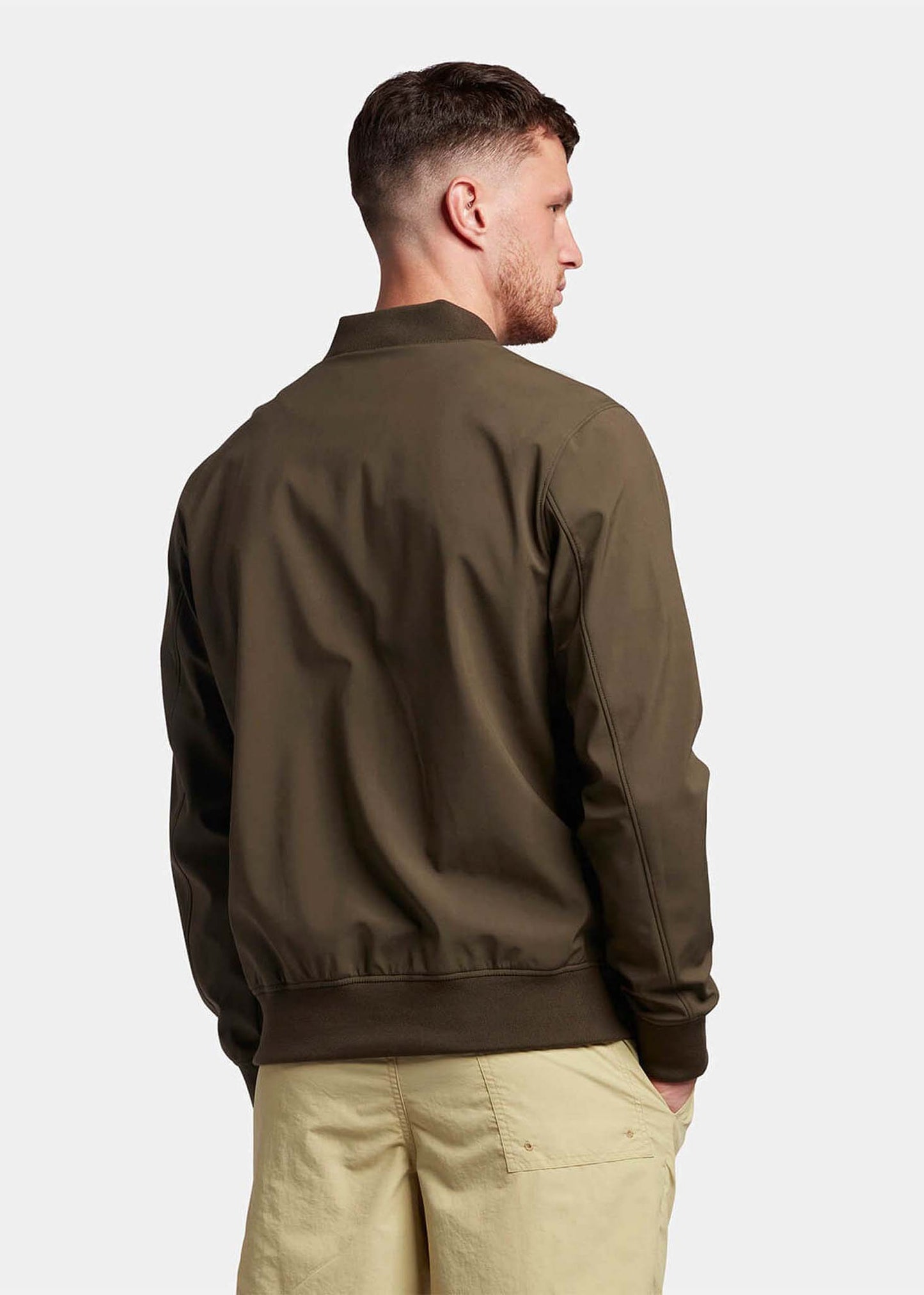 Lyle & Scott Jassen  Softshell bomber jacket - olive 