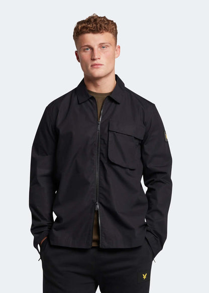 Lyle & Scott Overshirts  Pocket overshirt - jet black 