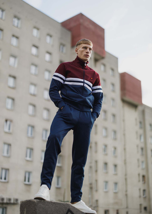 Ellesse Cardigans  Prende track top - burgundy 