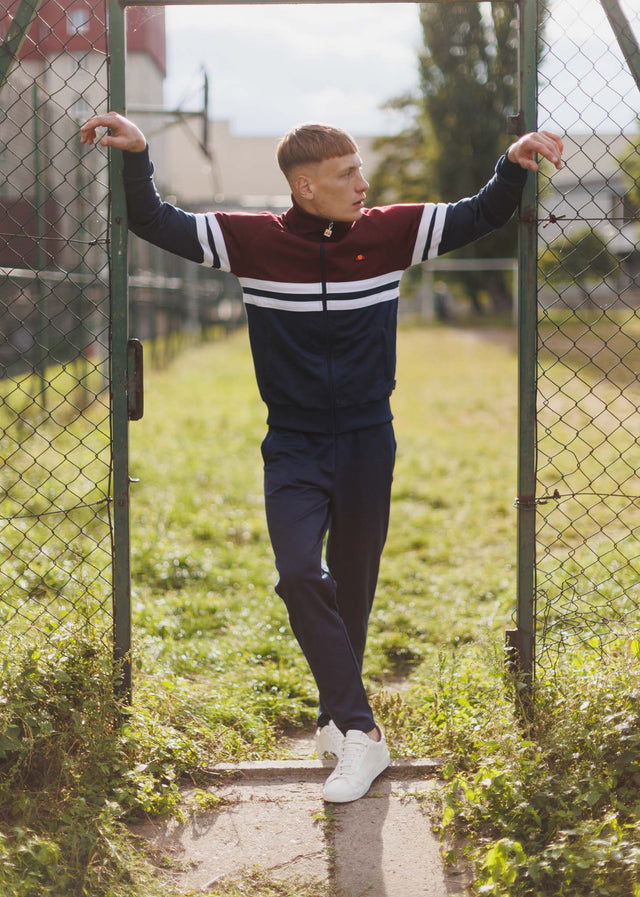 Ellesse Cardigans  Prende track top - burgundy 