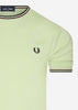 Fred Perry T-shirts  Twin tipped t-shirt - willow 