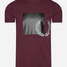 Fred Perry T-shirts  Tonal graphic t-shirt - mahogany 