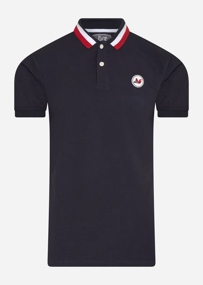 Peaceful Hooligan Polo's  Felix polo - navy 