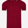 Fred Perry Polo's  Twin tipped fred perry shirt - claret french navy 