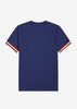 Fred Perry T-shirts  Abstract cuff t-shirt - french navy 