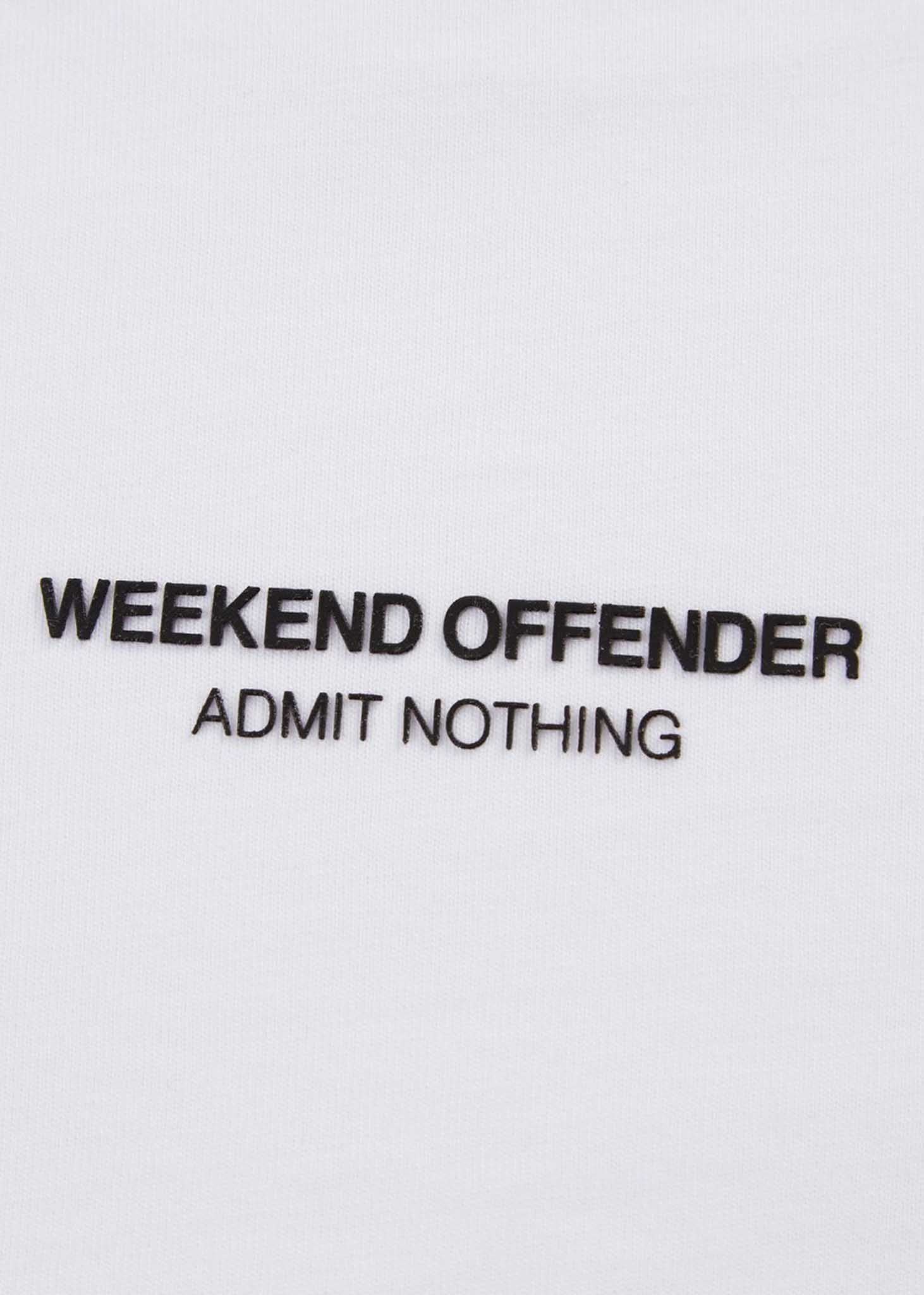 Weekend Offender T-shirts  WO tee - white 
