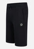 MA.Strum Korte Broeken  Core sweat short - jet black 