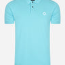 MA.Strum Polo's  SS pique polo - sea blue 