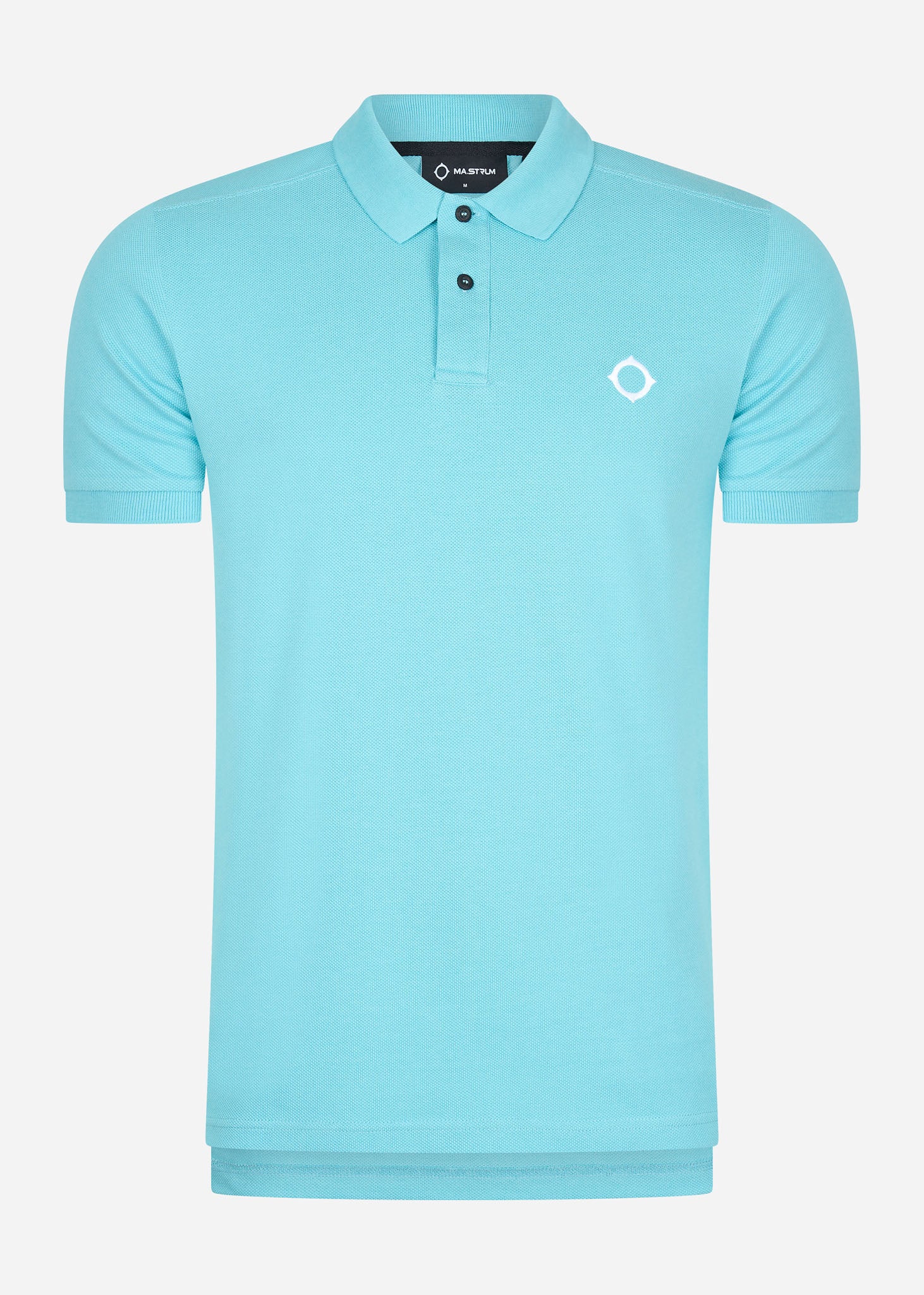 MA.Strum Polo's  SS pique polo - sea blue 