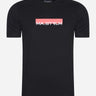 MA.Strum T-shirts  MA.Strum block print tee - jet black 