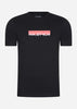 MA.Strum T-shirts  MA.Strum block print tee - jet black 