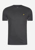 Lyle & Scott T-shirts  Plain t-shirt - charcoal marl 