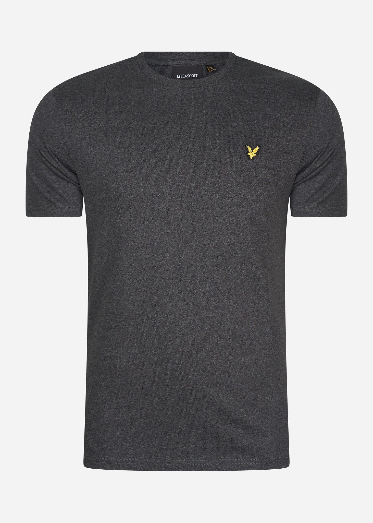 Lyle & Scott T-shirts  Plain t-shirt - charcoal marl 