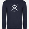 Hackett London Truien  Logo sweatshirt - navy 