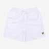 Lyle & Scott Zwembroeken  Plain swimshort - white 