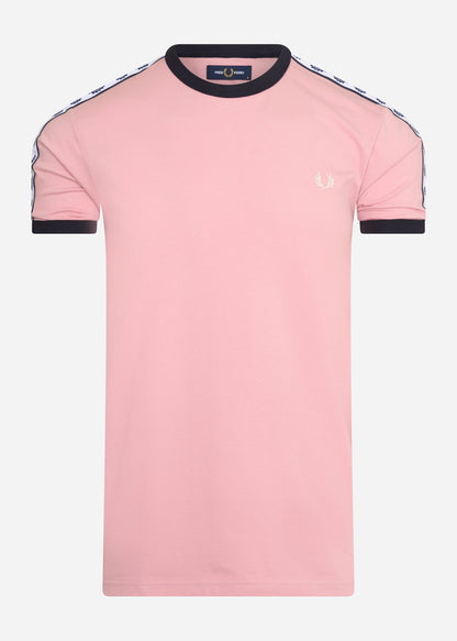 Fred Perry T-shirts  Taped ringer t-shirt - chalky pink 