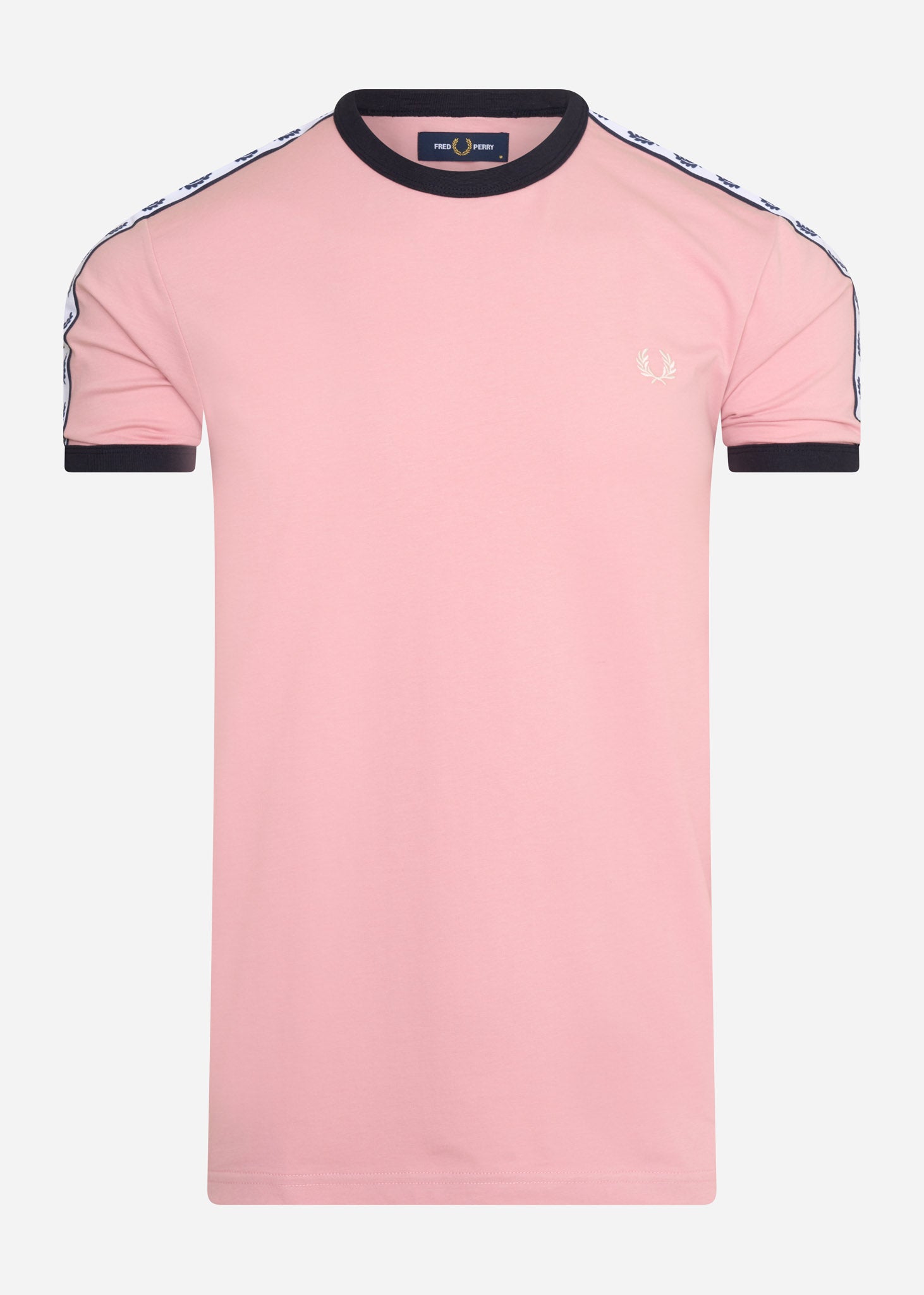 Fred Perry T-shirts  Taped ringer t-shirt - chalky pink 