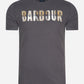 Barbour T-shirts  Thurso tee - asphalt amble 